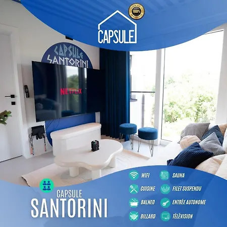 Capsule Santorini - Balneo - Sauna - Switch 2