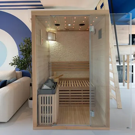 Capsule Santorini - Balneo - Sauna - Switch 2 Apartamento *